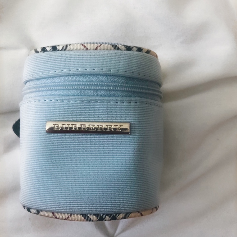 Burberry blue pouch